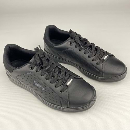 Siyah Bağcıklı Sneakers Kadın Spor Ayakkabı