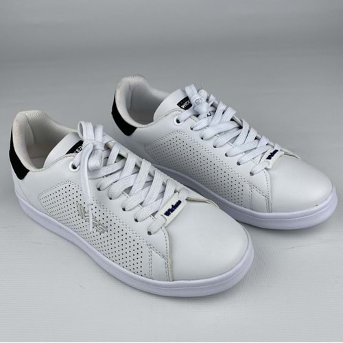 Beyaz Bağcıklı Sneakers Kadın Spor Ayakkabı